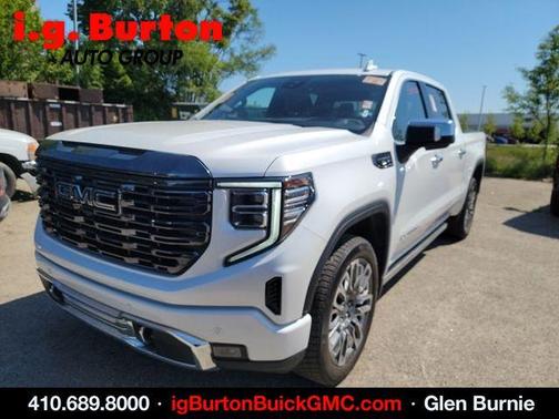 White Frost Tri-Coat 2023 GMC Sierra 1500 Denali Ultimate