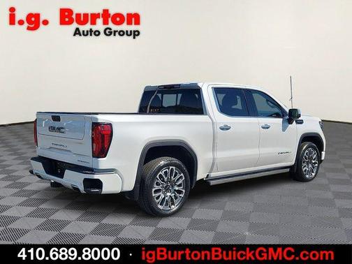 White Frost Tri-Coat 2023 GMC Sierra 1500 Denali Ultimate