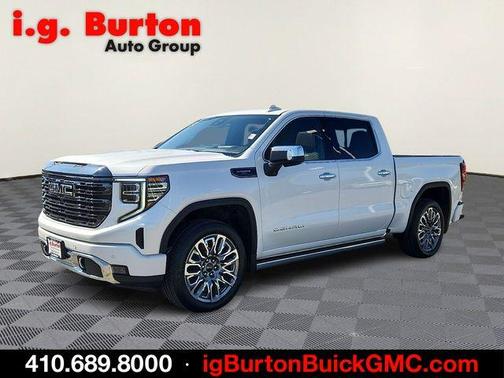 White Frost Tri-Coat 2023 GMC Sierra 1500 Denali Ultimate