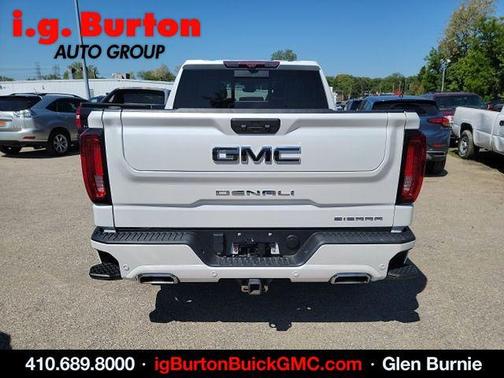 White Frost Tri-Coat 2023 GMC Sierra 1500 Denali Ultimate