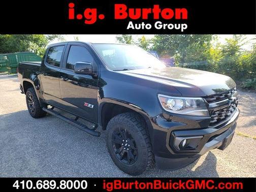 Black 2022 Chevrolet Colorado Z71