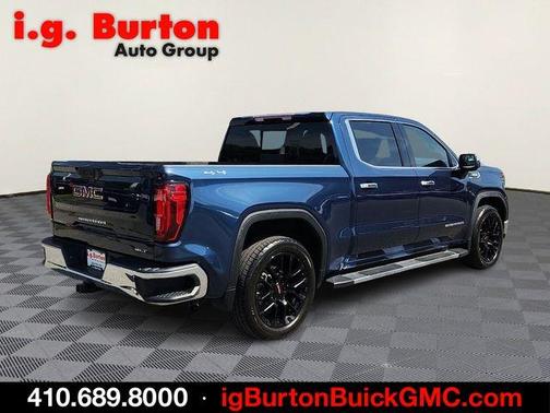Pacific Blue Metallic 2023 GMC Sierra 1500 SLT