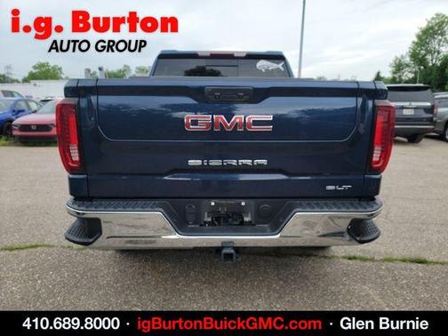 Pacific Blue Metallic 2023 GMC Sierra 1500 SLT