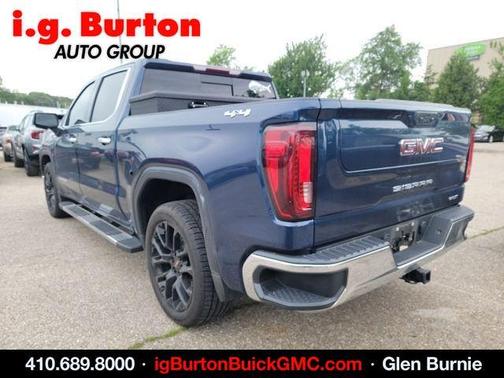 Pacific Blue Metallic 2023 GMC Sierra 1500 SLT