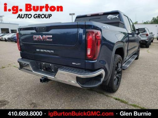 Pacific Blue Metallic 2023 GMC Sierra 1500 SLT