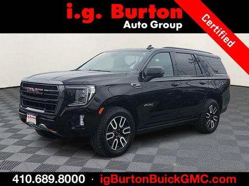 Onyx Black 2023 GMC Yukon AT4