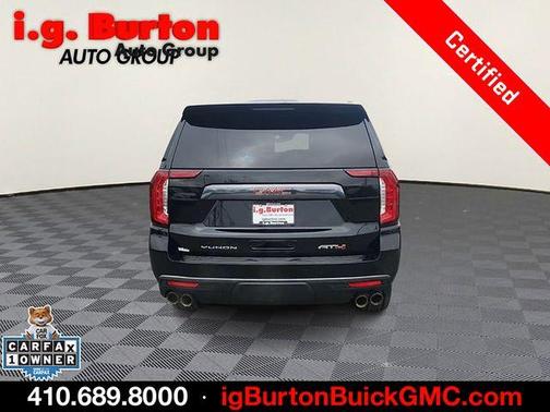 Onyx Black 2023 GMC Yukon AT4