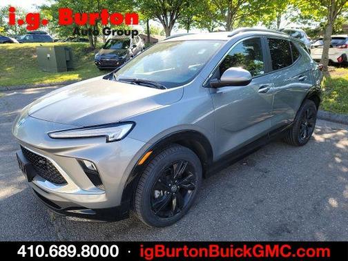 Moonstone Gray Metallic 2024 Buick Encore GX Sport Touring