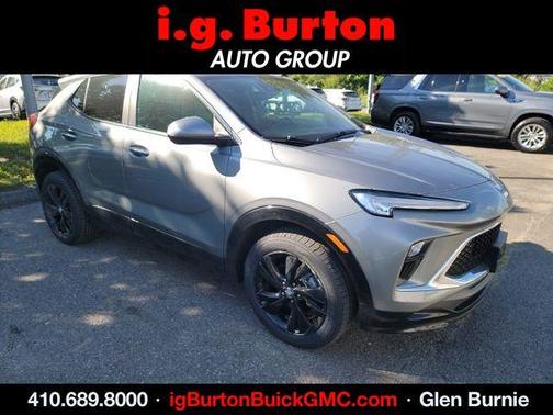 Moonstone Gray Metallic 2024 Buick Encore GX Sport Touring