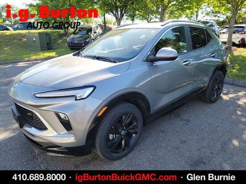 Moonstone Gray Metallic 2024 Buick Encore GX Sport Touring