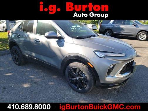 Moonstone Gray Metallic 2024 Buick Encore GX Sport Touring