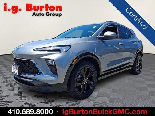 Moonstone Gray Metallic 2024 Buick Encore GX Sport Touring