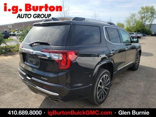 Carbon Black Metallic 2020 GMC Acadia Denali