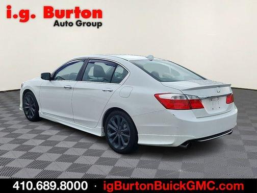 White Orchid 2014 Honda Accord Sport