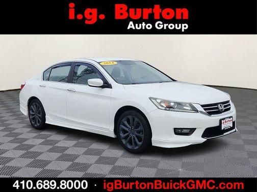White Orchid 2014 Honda Accord Sport