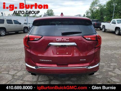 Red Quartz Tintcoat 2019 GMC Terrain Denali