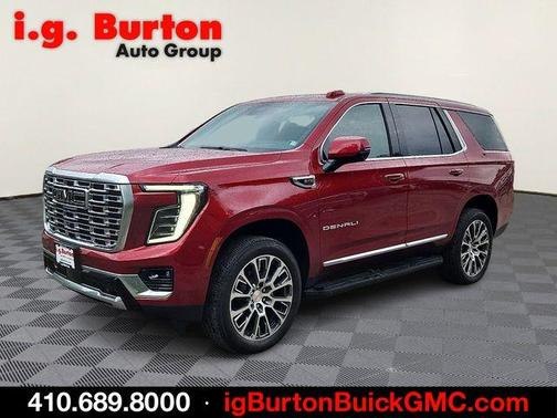 Volcanic Red 2026 GMC Yukon Denali