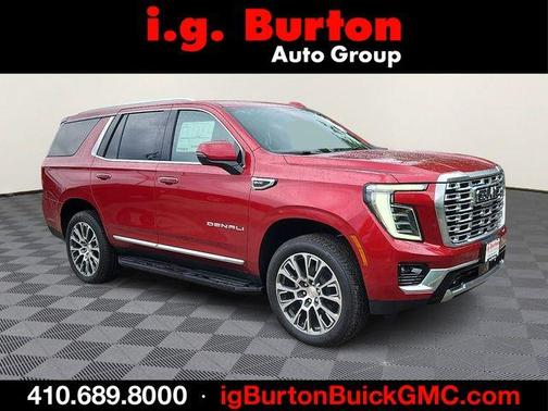 Volcanic Red 2026 GMC Yukon Denali