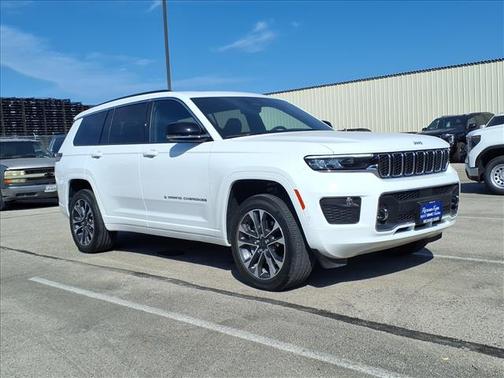 Bright White Clearcoat 2024 Jeep Grand Cherokee L Overland 4x4