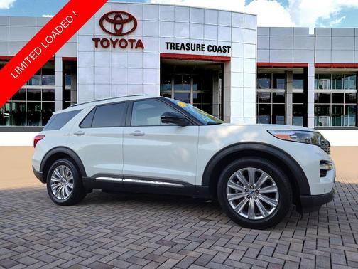 STAR WHITE MET TRI-COAT 2023 Ford Explorer Limited