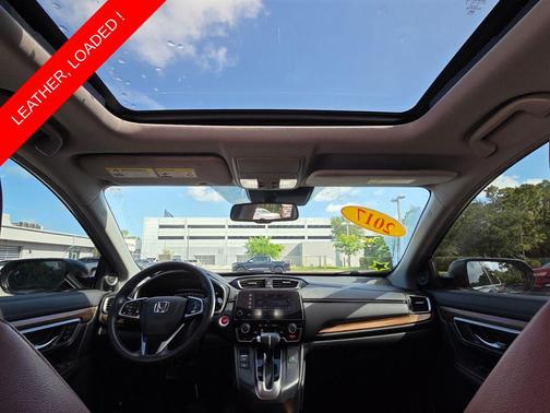 Black 2017 Honda CR-V EX-L