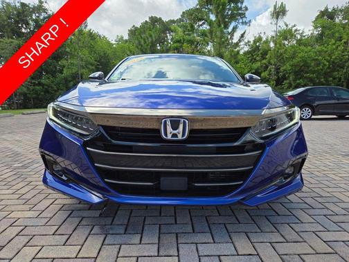 Still Night Pearl 2022 Honda Accord Hybrid Sport