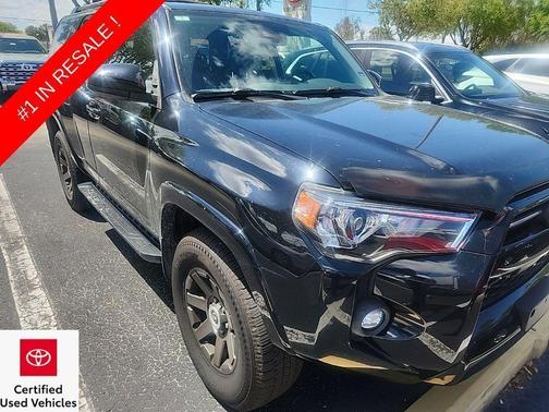 Midnight Black Metallic 2022 Toyota 4Runner Trail Special Edition