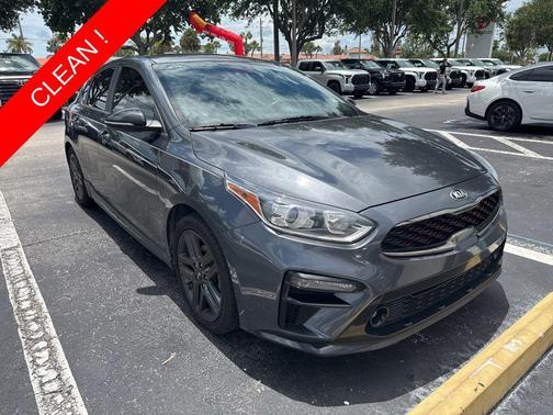 Gravity Grey 2020 Kia Forte GT-Line