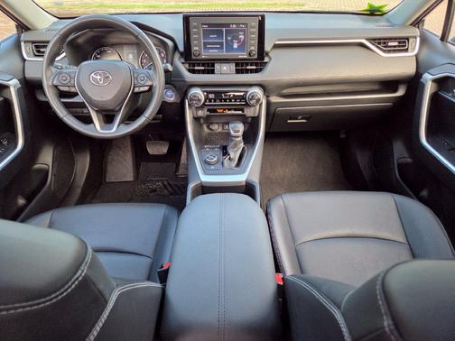 Midnight Black Metallic 2022 Toyota RAV4 Hybrid XLE Premium