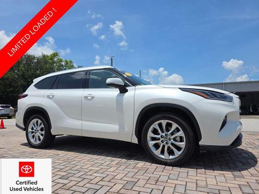 Blizzard Pearl 2021 Toyota Highlander Limited