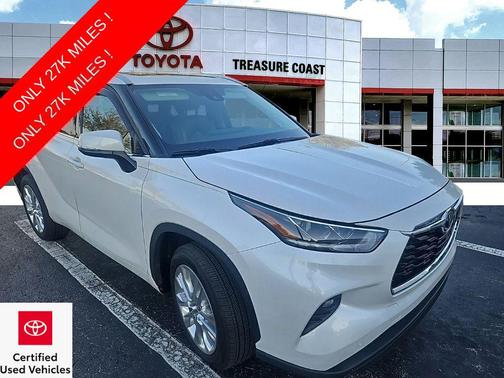 Wind Chill Pearl 2023 Toyota Highlander Limited
