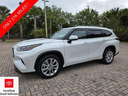 Wind Chill Pearl 2023 Toyota Highlander Limited