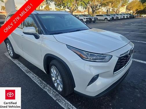 Wind Chill Pearl 2023 Toyota Highlander Limited