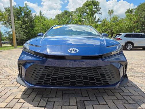 Reservoir Blue 2025 Toyota Camry SE