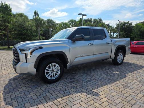 Celestial Silver Metallic 2024 Toyota Tundra SR5