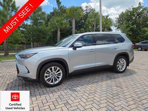 Celestial Silver Metallic 2024 Toyota Grand Highlander Platinum