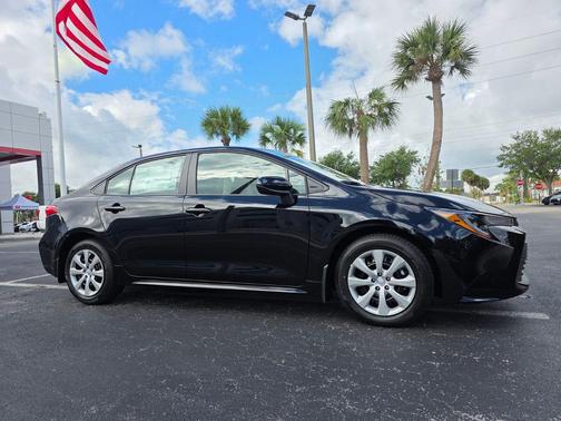 Midnight Black Metallic 2026 Toyota Corolla LE