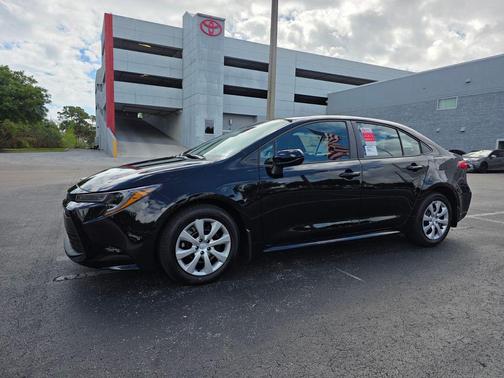 Midnight Black Metallic 2026 Toyota Corolla LE