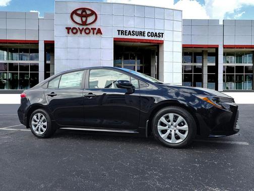 Midnight Black Metallic 2026 Toyota Corolla LE