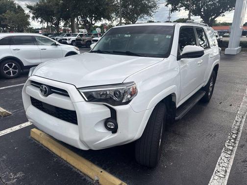 White 2022 Toyota 4Runner SR5