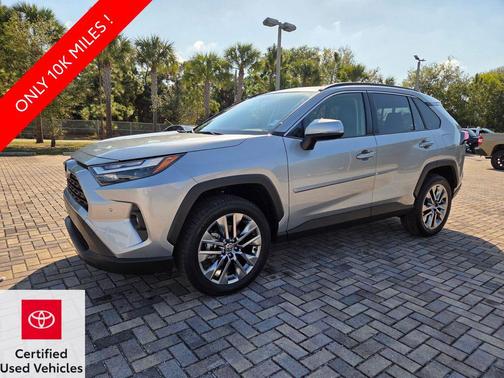 Silver Sky Metallic 2025 Toyota RAV4 XLE Premium