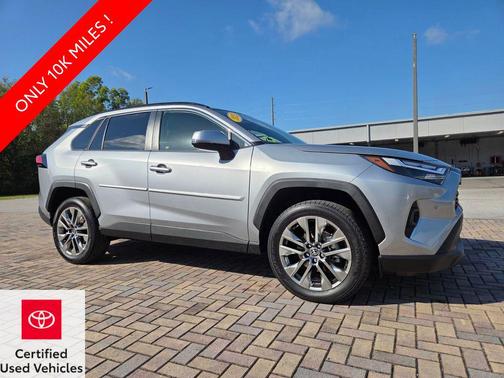 Silver Sky Metallic 2025 Toyota RAV4 XLE Premium