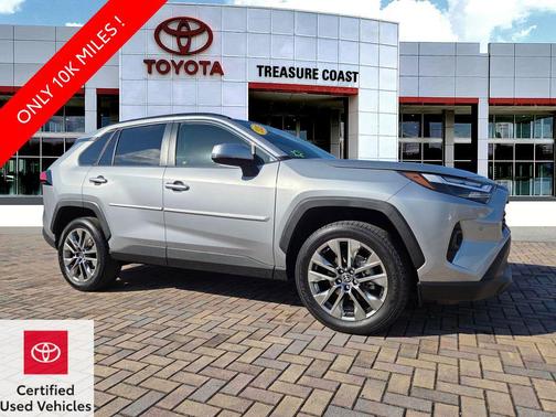 Silver Sky Metallic 2025 Toyota RAV4 XLE Premium