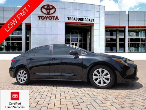 Midnight Black Metallic 2023 Toyota Corolla LE