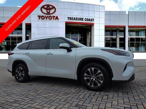 Wind Chill Pearl 2023 Toyota Highlander XLE