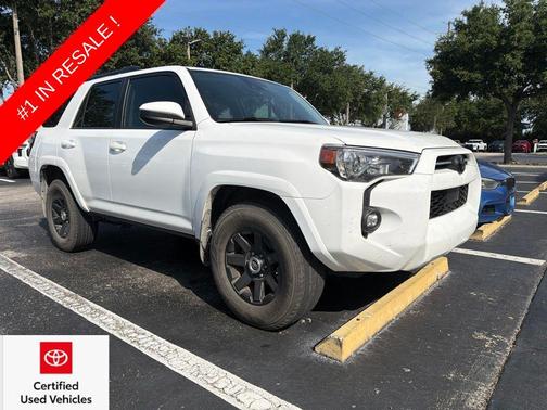 Super White 2021 Toyota 4Runner Trail Special Edition
