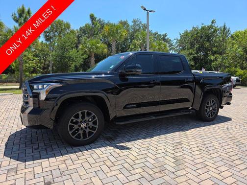 Midnight Black Metallic 2024 Toyota Tundra Platinum