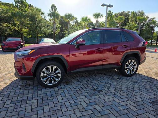 Ruby Flare Pearl 2023 Toyota RAV4 XLE Premium