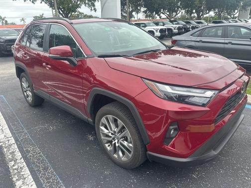 Ruby Flare Pearl 2023 Toyota RAV4 XLE Premium