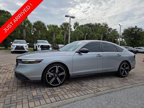 Lunar Silver Metallic 2023 Honda Accord Hybrid Sport
